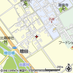 滋賀県蒲生郡日野町増田89周辺の地図