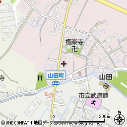 滋賀県草津市北山田町88周辺の地図