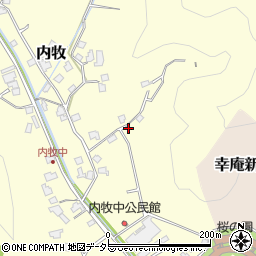 静岡県静岡市葵区内牧1502周辺の地図