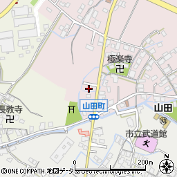 滋賀県草津市北山田町86周辺の地図