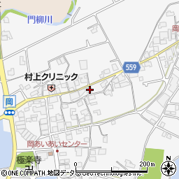 兵庫県西脇市黒田庄町岡272周辺の地図