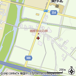 岡山県美作市楢原中150-3周辺の地図