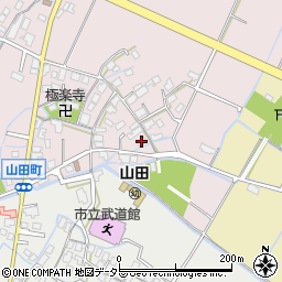 滋賀県草津市北山田町20周辺の地図