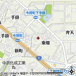 愛知県刈谷市今岡町東畑周辺の地図