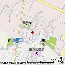 滋賀県草津市北山田町59-2周辺の地図