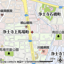 京都府京都市左京区浄土寺東田町3周辺の地図