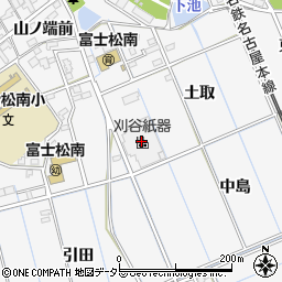 刈谷紙器株式会社周辺の地図