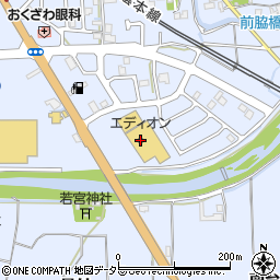 エディオン亀岡店周辺の地図