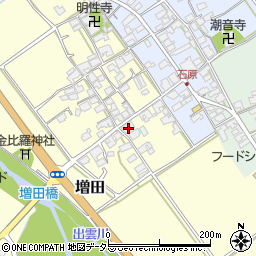 滋賀県蒲生郡日野町増田92周辺の地図