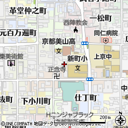 京都ブライトンホテル事務所・社員寮周辺の地図