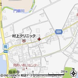 兵庫県西脇市黒田庄町岡277-5周辺の地図