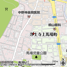 京都府京都市左京区浄土寺上馬場町45-2周辺の地図