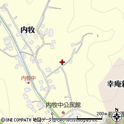 静岡県静岡市葵区内牧1467周辺の地図