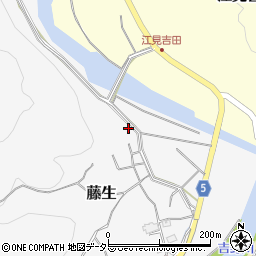 岡山県美作市藤生131-1周辺の地図