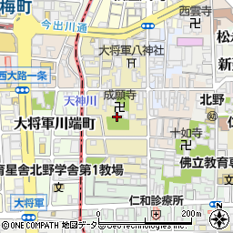 〒602-8374 京都府京都市上京区天神道一条上る西町の地図