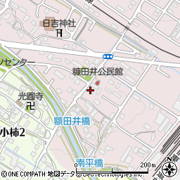 滋賀県栗東市下鈎517周辺の地図