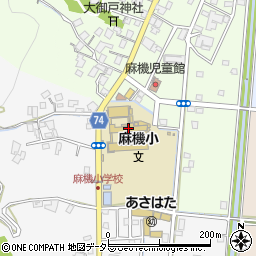 静岡市葵区麻機市民サービスコーナー周辺の地図