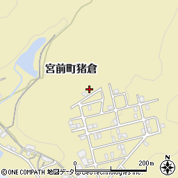 京都府亀岡市宮前町猪倉周辺の地図