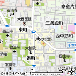上田万花園周辺の地図