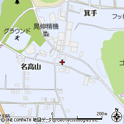 愛知県大府市横根町名高山80周辺の地図