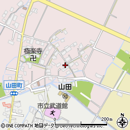 滋賀県草津市北山田町26周辺の地図