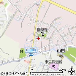 滋賀県草津市北山田町45周辺の地図