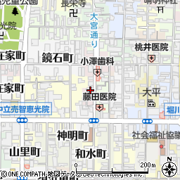 京都府京都市上京区糸屋町周辺の地図