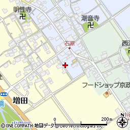 滋賀県蒲生郡日野町石原1232周辺の地図