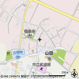 滋賀県草津市北山田町39周辺の地図