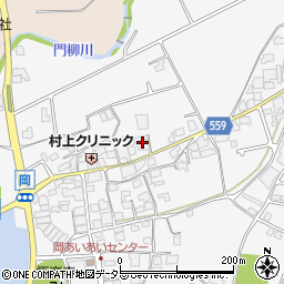 兵庫県西脇市黒田庄町岡277周辺の地図
