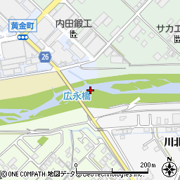 広永橋周辺の地図