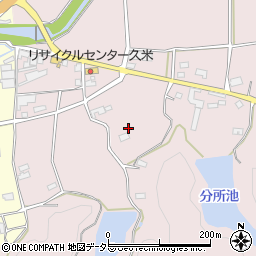 岡山県津山市戸脇1102-6周辺の地図