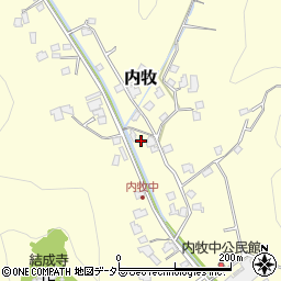 静岡県静岡市葵区内牧1479周辺の地図