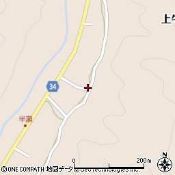 兵庫県神崎郡市川町上牛尾951周辺の地図