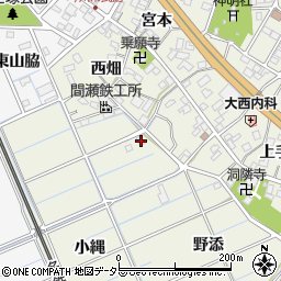 愛知県刈谷市今岡町野添周辺の地図