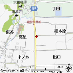 京都府亀岡市稗田野町太田（細木原）周辺の地図