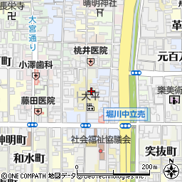 京都府京都市上京区小寺町138周辺の地図