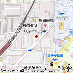 リカーマウンテン西大津店周辺の地図