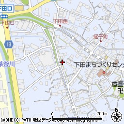 滋賀県湖南市下田1500周辺の地図