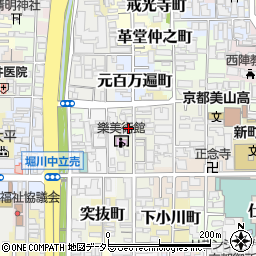 京都府京都市上京区油橋詰町周辺の地図