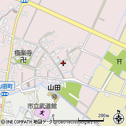 滋賀県草津市北山田町181周辺の地図