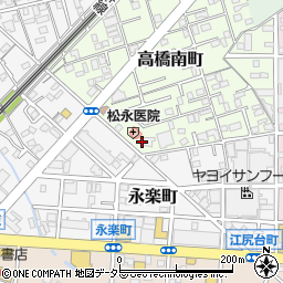 松永医院周辺の地図