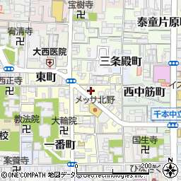 京都府京都市上京区三軒町66-5周辺の地図