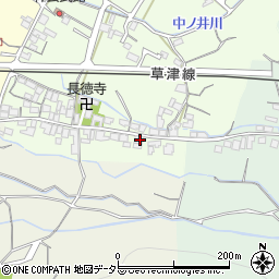 滋賀県栗東市林2周辺の地図