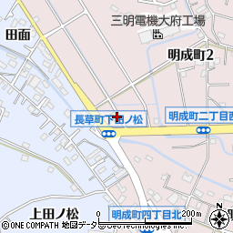 セブンイレブン大府明成町２丁目店周辺の地図