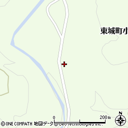 広島県庄原市東城町小奴可3224周辺の地図