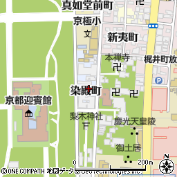 京都府京都市上京区染殿町668周辺の地図