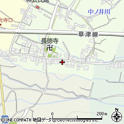 滋賀県栗東市林5周辺の地図