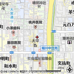 京都府京都市上京区小寺町137周辺の地図