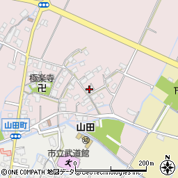 滋賀県草津市北山田町27周辺の地図